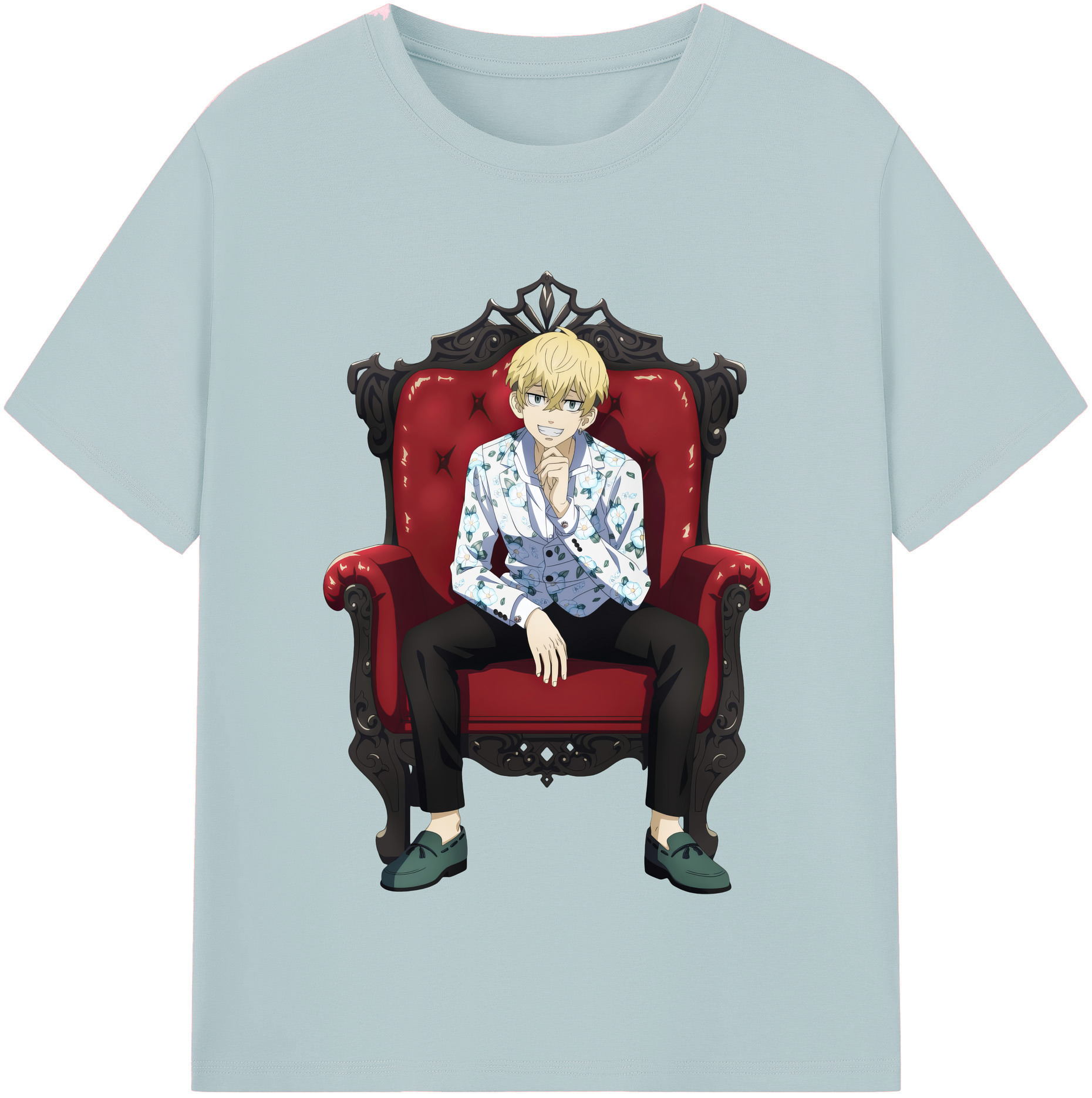 （画像用） 東京リベンジャーズ Tokyo Revengers 綿100％半袖Tシャツ（フロントプリント）